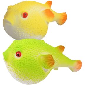 2pack Emulation Puffer Fish Squeeze Toy Stress Balls Squishy Kids Party Favors