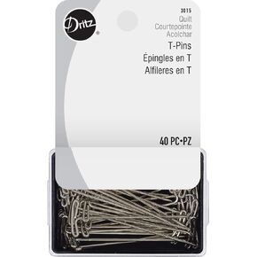 Dritz 3015 T-Pins Pins, 1-3/4-Inch (40-Count)