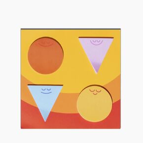 Poketo x Headspace Sticky Notes - 4 Shapes and Colors for Mental Notes and Reminders, Stocking Stuffers for Teens, Art Supplies, Teacher Gifts, Holiday Gifts - 60 Count