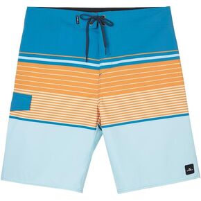O'NEILL Mens Lennox Stripe 21 Swim, White, 34