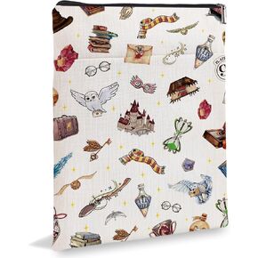 Book Lover Book Sleeves, Magic Colleges Book Sleeve, Wizard Gift Book Covers Librarian Reader Bibliophile Bookworm Reading Lover Gift6JB028