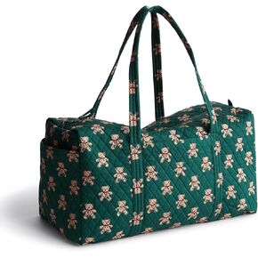 حقيبة دفل أصلية كبيرة الحجم مصنوعة من القطن للنساء من Vera Bradley in Kuwait