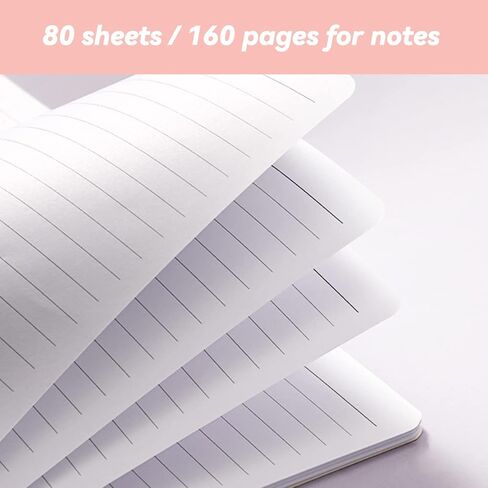 Spiral Notebook - Lined Journal Notebooks, 8.3'' x 6'', Classic Notebook with Thick Paper in Saudi Arabia