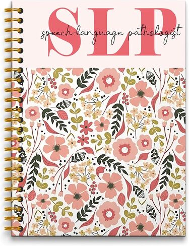 Speech Therapy Spiral Journal Notebook 5.5×8.3 - Journal Spiral Bound for Speech Therapists, Slp Gifts, Speech Pathologist Gifts, Everyone Deserves a Voice Speech Therapy Notebook, 160 Pages in Saudi Arabia
