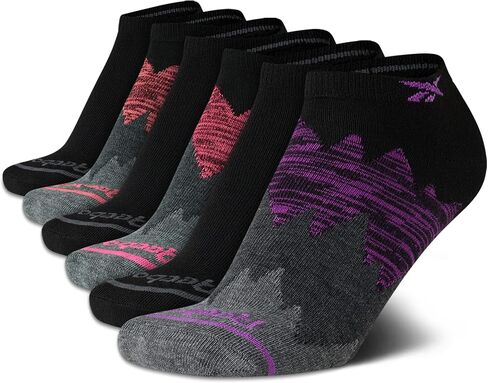Reebok Women's Athletic Socks - Performance Low Cut Socks (6 Pack) in Saudi Arabia