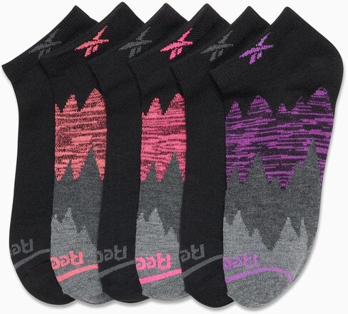 Reebok Women's Athletic Socks - Performance Low Cut Socks (6 Pack) in Saudi Arabia