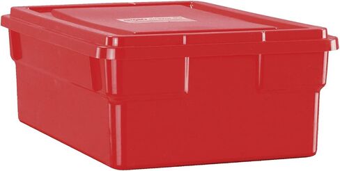 Childcraft Storage Box with Lid - 16 x 11 x 6 inches - Red in Saudi Arabia