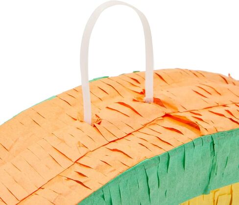 Rainbow Pinata for Pride, Baby Shower, Kids Birthday Party Decorations, (Small, 16.8 x 3.0 x 10.7 Inches) in Saudi Arabia