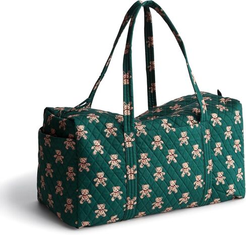 حقيبة دفل أصلية كبيرة الحجم مصنوعة من القطن للنساء من Vera Bradley in Kuwait