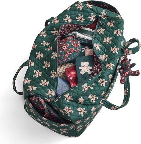 حقيبة دفل أصلية كبيرة الحجم مصنوعة من القطن للنساء من Vera Bradley in Kuwait