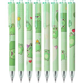 Mr. Pen- Cute Frog Gel Pens, 8Pack, Black Ink, Cute Animal Pen, Gel Pens Fine Point 0.5mm, Cute Pens for Girls, Cute Pens Kawaii Pens, Cute Pen, Animal Pens Cute, Frog Accessories, Cartoon Pens