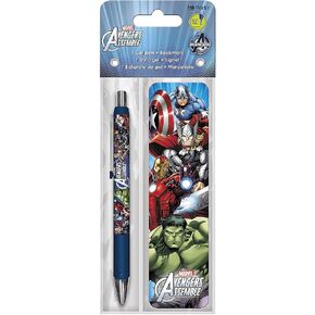Trends International Avengers Assemble Gel Pen + Bookmark Pack