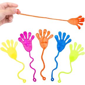 Shindel 24PCS Sticky Hands, Sticky Hands for Kids Party Favors Goodie Bags Stuffers, for Kids Easter Party Favors, Egg Hunt Filler