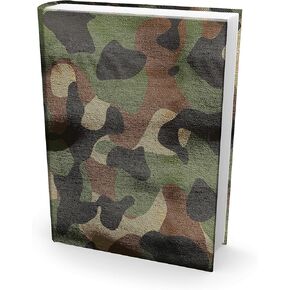 Easy Apply, Reusable Book Covers 1 Pk. Best 8x10 Textbook Jackets for Back to School. Stretchable to Fit Most Medium Hardcover Books. Perfect Fun, Washable Designs for Girls, Boys, Kids and Teens