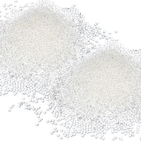 EBOOT Floral Water Pearls Gel Soil Water Crystal Beads Jelly Water Pearl Vase Filler, 20000 Packs (Clear)