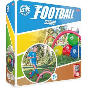 Tactic Football Croquet – an Activity Game 2-4 Players - Activity Games for Family – 20+ Minutes of Gameplay - Games for Family Game Night – for Ages 6+ - English Version