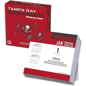 Turner Sports Tampa Bay Buccaneers 2025 Box Calendar (25998053057)