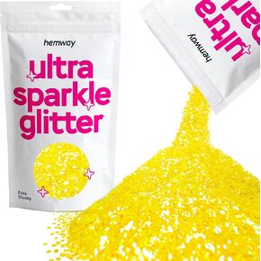 Glitter Emerald Green Holographic Ultra Sparkle Sequins Nail Face Festival Christmas Halloween Makeup Extra Chunky 100g / 3.5oz
