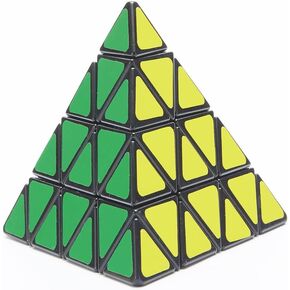 Willking Pyramid Speed Cube 4X4 Master Pyraminx Magic Cube Puzzle 4x4