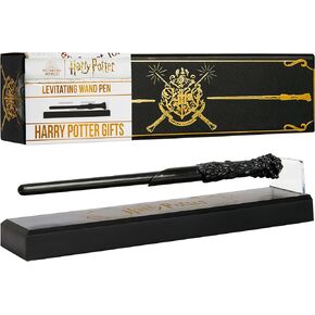 Harry Potter Wand Pen Levitating Writing Pen, Floating Office Desk Accessories, Ballpoint Stationery with Stand, Hogwarts Gifts
