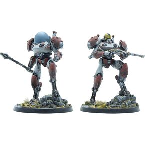 Modiphius Entertainment: Fallout: Miniatures - Zetans: Alien Invaders - 2 Resin Figures, Appalachia Wave, Unpainted & Unassembled, Licensed