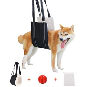 Dogs Lift Full Body Support. Dog Sling Carrier. Dog Lift Harness. Help em up Harness for Dogs. Dog Carrying Sling. Dog Lift Harness for Large Dogs Dispenser Food Ball for Free