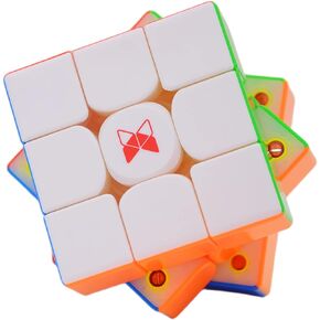 Bukefuno QY Tornado V4 Pioneer MagLev UV 3x3 Speed Magic Cube QY Toys Tornado V4M MagLev UV 3x3x3 Puzzle 2024 New Cubes Stickerless(Pioneer MagLev UV Version)
