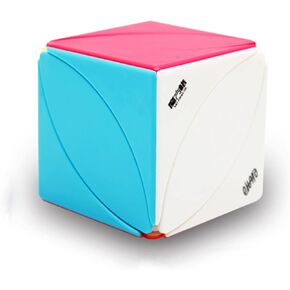 QYTOYS Puzzle Cube Toy,Mofangge Lvy Cube Puzzle,Lvy Cube Colorfull Magic Cube,Lvy Leaf Cube Black (Eitan Lvy Cube) Skewb Puzzle,V2 Stickerelss Magic Square Puzzle Cube Colorfull Cube