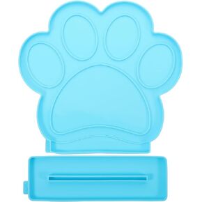 STOBOK 1 Set Dog Paw Photo Frame Die Silicone Molds Fondant Resin Molds for Silicone Epoxy Molds for Photo Frames Mold with Base Paw Print Mold Epoxy Molds Silicone Pet Pendant