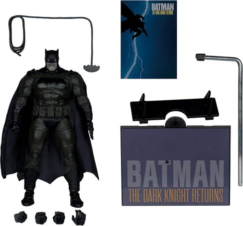McFarlane Toys - DC Multiverse Batman (The Dark Knight Returns) 7in Action Figure, McFarlane Cover Recreations, Gold Label, Amazon Exclusive in Saudi Arabia
