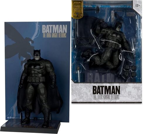 McFarlane Toys - DC Multiverse Batman (The Dark Knight Returns) 7in Action Figure, McFarlane Cover Recreations, Gold Label, Amazon Exclusive in Saudi Arabia