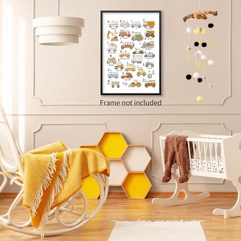 Educational Posters for Toddlers 1-3 Cute Crocodile Animal Reading Poster Let's Read Canvas Wall Art Green Kids Room Nursery Classroom Wall Decor 12x16 inch Unframed in Saudi Arabia