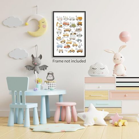 Educational Posters for Toddlers 1-3 Cute Crocodile Animal Reading Poster Let's Read Canvas Wall Art Green Kids Room Nursery Classroom Wall Decor 12x16 inch Unframed in Saudi Arabia