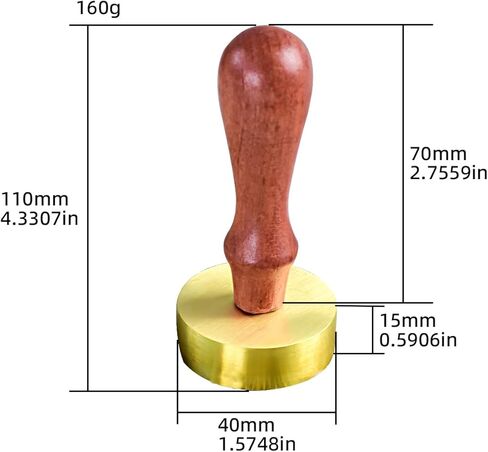 صانع مكعبات الثلج على شكل زهرة، رأس نحاسي قابل للإزالة مقاس 1.5 بوصة ومقبض خشبي، يصنع مكعبات ثلج مخصصة للكوكتيلات والمشروبات in Kuwait