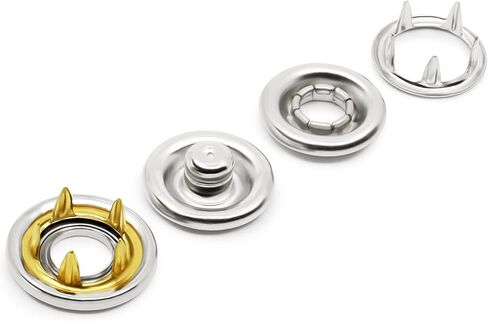Dritz 125-S-65 Decorative Circle Snap Fasteners, 12mm, 12-Count in Saudi Arabia