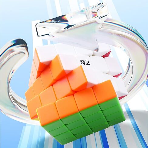 QYTOYS Speed Cube 2x2x2,Stickerless Original Magic Cube Puzzle Toy Size 50MM/1.96In,QYTOYS QIDIS Cube,Easy Turning & Smooth Play Durable Puzzle Cube Toy,Magic Square Cube Classic ABS Colourfull Cube in Kuwait