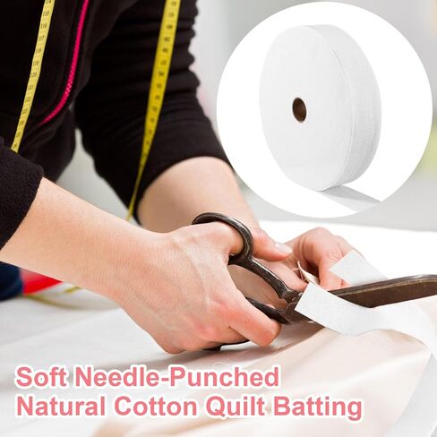 مجموعة سجادة من نسيج الهلام من HunnmingRe تتضمن 40 شريطًا من نسيج الهلام و2 شريط حشو 2 1/4 بوصة × 50 ياردة من القطن المثقوب بالإبرة لخياطة اللحف وصناعة بطانية البساط والحرف اليدوية in Kuwait