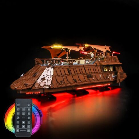 Light Compatible with Lego Jabba's Sail Barge 75397 Lighting Set Accessories Compatible with Lego 75397, No Models Only Light (RC Version) in Saudi Arabia