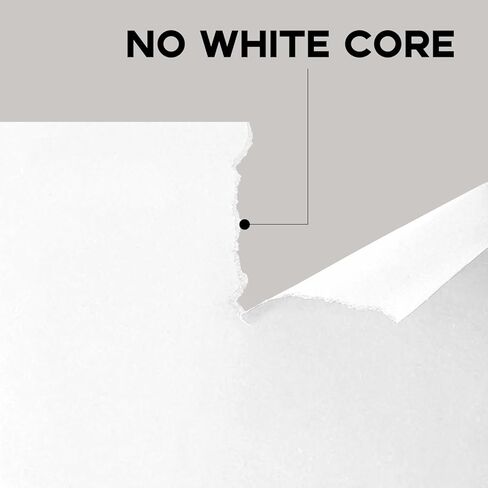 Heavy Weight 110lb Cardstock White Certificate paper, Goefun 24 Pack White Card Stock 8.5x11 for Cards Making, Office Printing, Paper Crafting in Kuwait