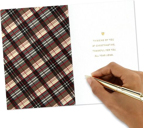 Hallmark Signature Christmas Card (Thankful All Year Long) in Saudi Arabia