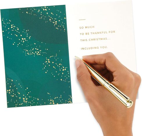 Hallmark Signature Christmas Card (Thankful All Year Long) in Saudi Arabia