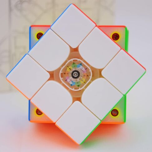 Bukefuno QY Tornado V4 Pioneer MagLev UV 3x3 Speed Magic Cube QY Toys Tornado V4M MagLev UV 3x3x3 Puzzle 2024 New Cubes Stickerless(Pioneer MagLev UV Version) in Saudi Arabia