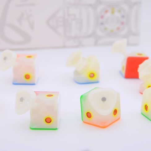 Bukefuno QY Tornado V4 Pioneer MagLev UV 3x3 Speed Magic Cube QY Toys Tornado V4M MagLev UV 3x3x3 Puzzle 2024 New Cubes Stickerless(Pioneer MagLev UV Version) in Saudi Arabia