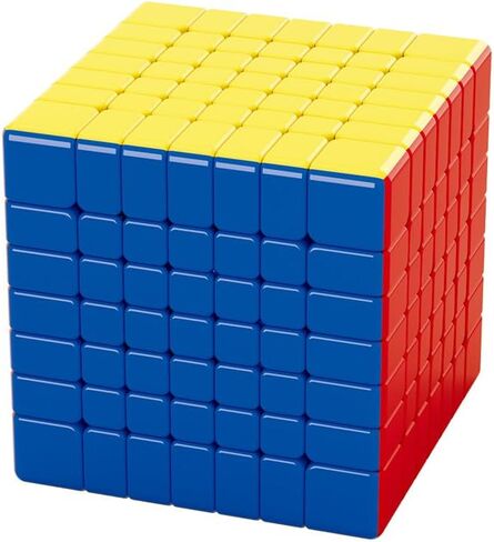 Bukefuno MoYu Meilong 7x7 M V2 المغناطيسي سرعة Meilong M 7x7 لغز مكعب MFJS 7x7 M V2 المكعب السحري بدون ملصقات Moyu 2023 Meilong 7x7x7 M المكعب المغناطيسي الفصول الدراسية 7x7 M ألعاب السرعة in Kuwait