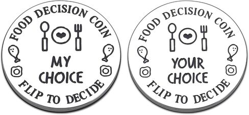 Funny Valentines Day Gifts for Him Her I Love You Gifts Anniversary Birthday Present for Husband Boyfriend Wife Girlfriend Pocket Love Token Double-Sided Decision Coin Stocking Stuffers for Men Women in Saudi Arabia