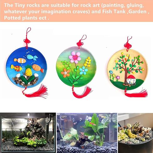 120PCS Painting Rocks, DIY Rocks Flat & Smooth Kindness Rocks for Arts, Crafts, Decoration, Medium/Small/Tiny Rocks for Painting,Hand Picked for Painting Rocks… in Kuwait