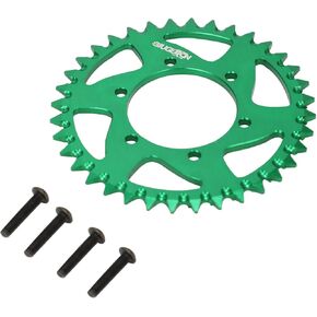 Rear Hub Chain Sprocket -RC 7075 Aluminum Rear Sprocket for RC Motorcycle Promoto-MX 1/4 Promoto MX RC Dirt Bike-Black-2