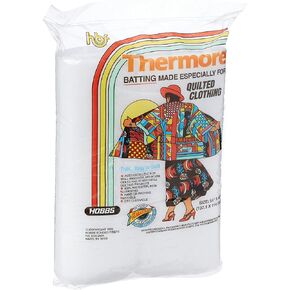 Hobbs 45"x54" for Clothing Batting Thermore Ultra Thin 54in X 45in, 54" x 45", White