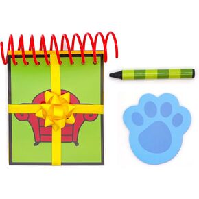 ASVP Shop Birthday - Handy Dandy Notebook With 1 Black Crayon & 1 Paw Sticky Notes Pad