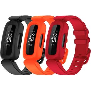 TopPerfekt Bands Compatible with Fitbit Ace 3 for Kids, Soft Silicone Waterproof Bracelet Accessories Sports Watch Strap Replacement for Fitbit Ace 3 Boys Girls